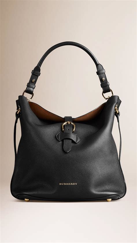 burberry leather hobo|Burberry hobo bag leather.